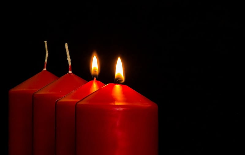 Glass Bottle Candle Holders